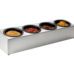 Matfer roll box inox 4 bols 51x13.5 cm