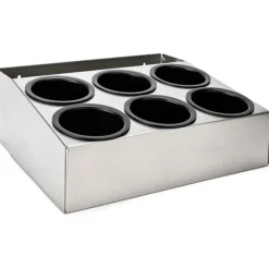 Matfer roll box inox 6 bols 38x36 cm