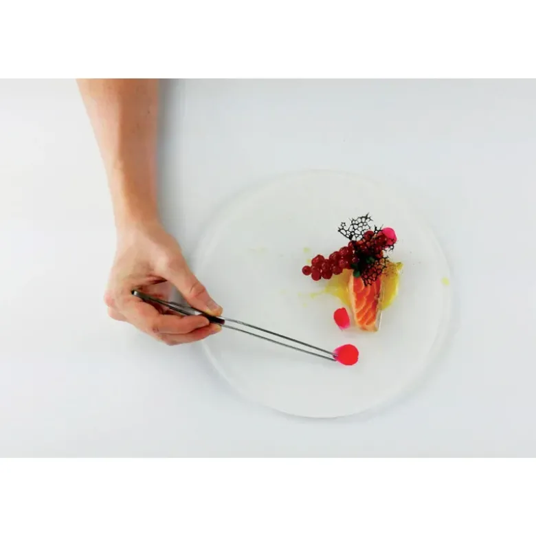Mealplak plateau rond 30 cm anthracite