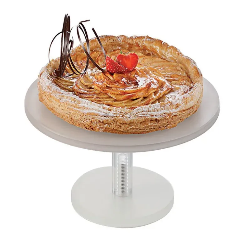 Mealplak présentoirs à gâteaux ronds blanc 11 cm