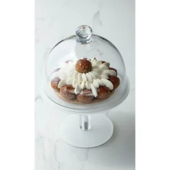Mealplak présentoirs à gâteaux ronds blanc 11 cm