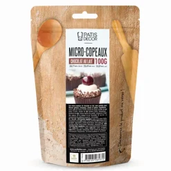 Micro-copeaux de chocolat au lait - 28,1% de cacao - 100g