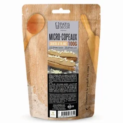 Micro-copeaux de chocolat blanc - 22,5% de cacao - 100g