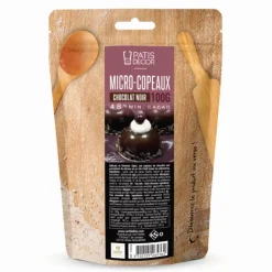 Micro-copeaux de chocolat noir - 48% de cacao - 100g