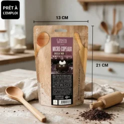Micro-copeaux de chocolat noir - 48% de cacao - 100g