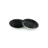 Mini assiette carton ronde noire 97mm (x50)