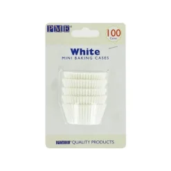 Mini-Caissettes cupcake blanches PME (x100)