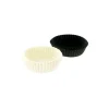 Mini-caissettes de cuisson noires et blanches (x80)