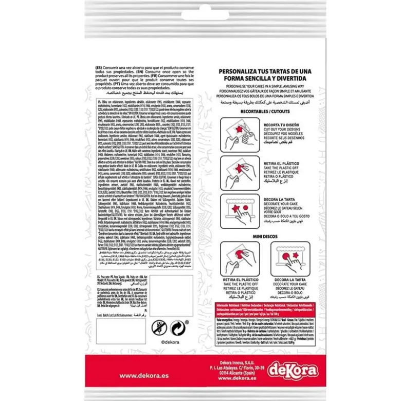 Mini disques azyme Mickey Minnie (x6)
