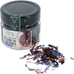 Mélange de fleurs séchées violines 14 g