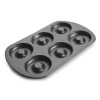 Moule anti-adhérent 6 donuts Ø 8 cm