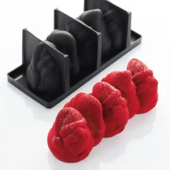 Moule à bûche en silicone Santa Log Pavoni