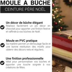Moule à bûche PVC 