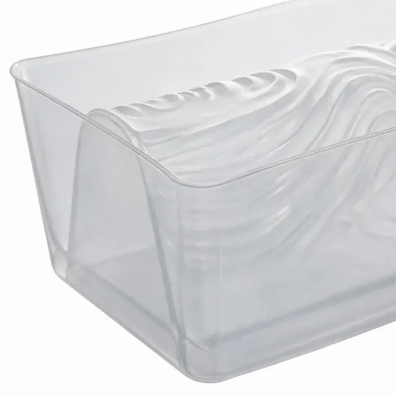 Moule à bûche PVC décor "bûche traditionnelle"