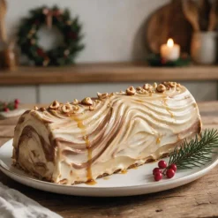 Moule à bûche PVC décor