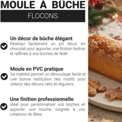 Moule à bûche PVC