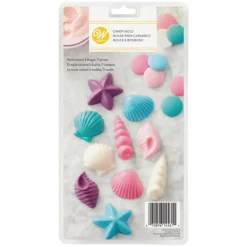 Moule bonbons coquillages assortis Wilton