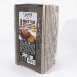 Moule à cake en papier (x10)
