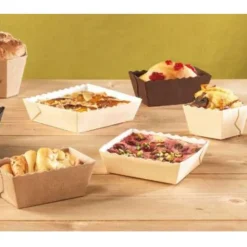 Moule carton Easy Bake carré 8 cm (x60)