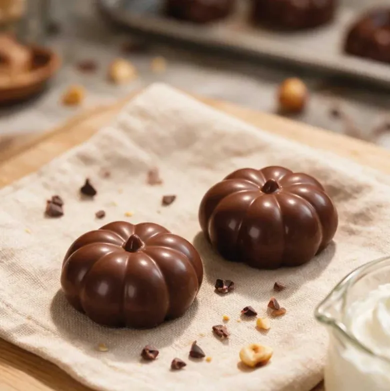 Moule chocolat bonbons citrouilles