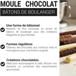 Moule chocolat Bâtons de boulanger