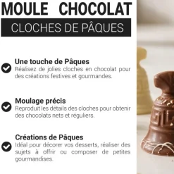 Moule chocolat cloches de Pâques