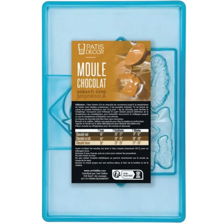 Moule chocolat Crèche de Noël