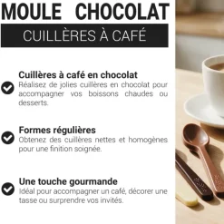 Moule chocolat Cuillères à Café
