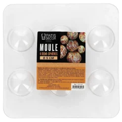 Moule chocolat demi sphère 5 cm