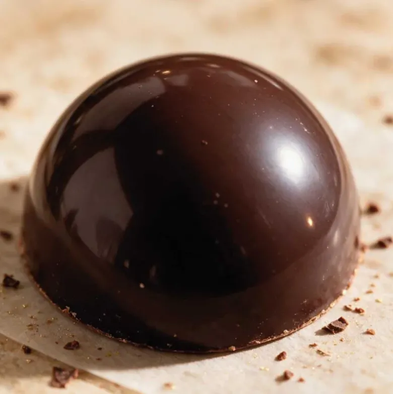 Moule chocolat demi sphère lisse