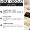 Moule chocolat dominos