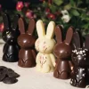 Moule chocolat en 3 parties Petits lapins