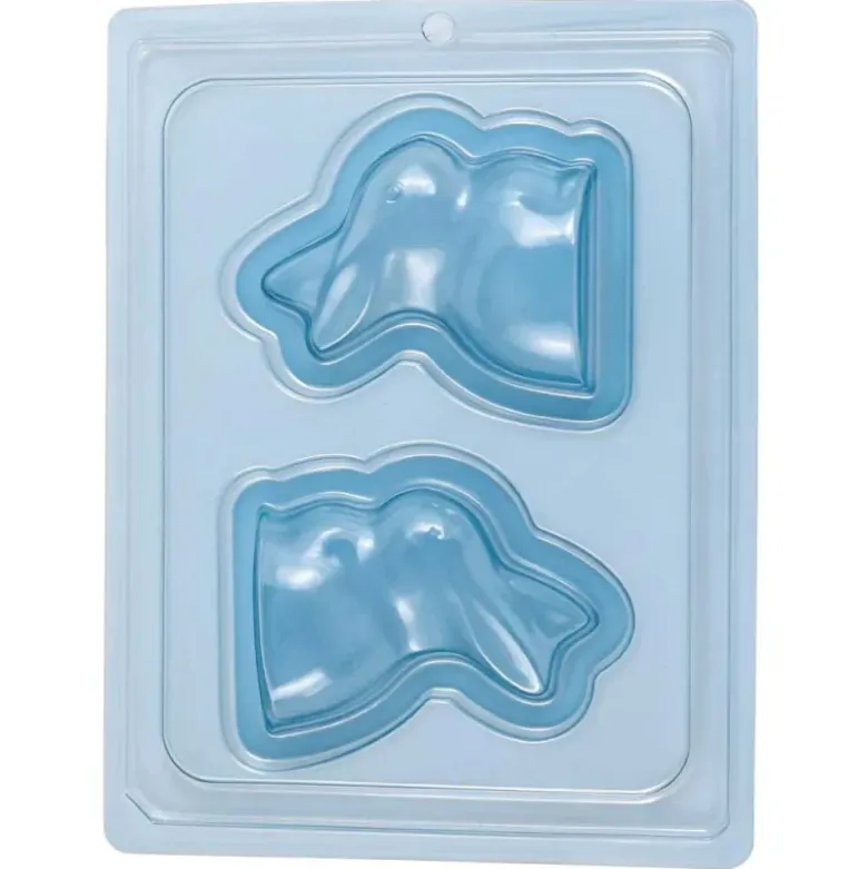 Moule chocolat en 3 parties petit lapin 3D