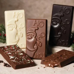 Moule chocolat en 3 parties Tablette père Noël Patisdécor