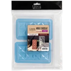 Moule chocolat en 3 parties tablette origami