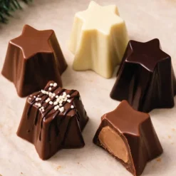 Moule chocolat en 3 parties 8 étoile
