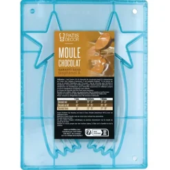 Moule chocolat Etoile Filante 24 cm Patisdécor