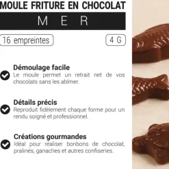 Moule à chocolat Fritures de mer