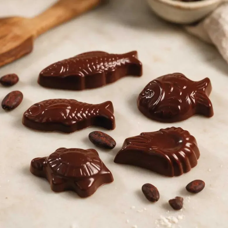 Moule à chocolat Fritures de mer