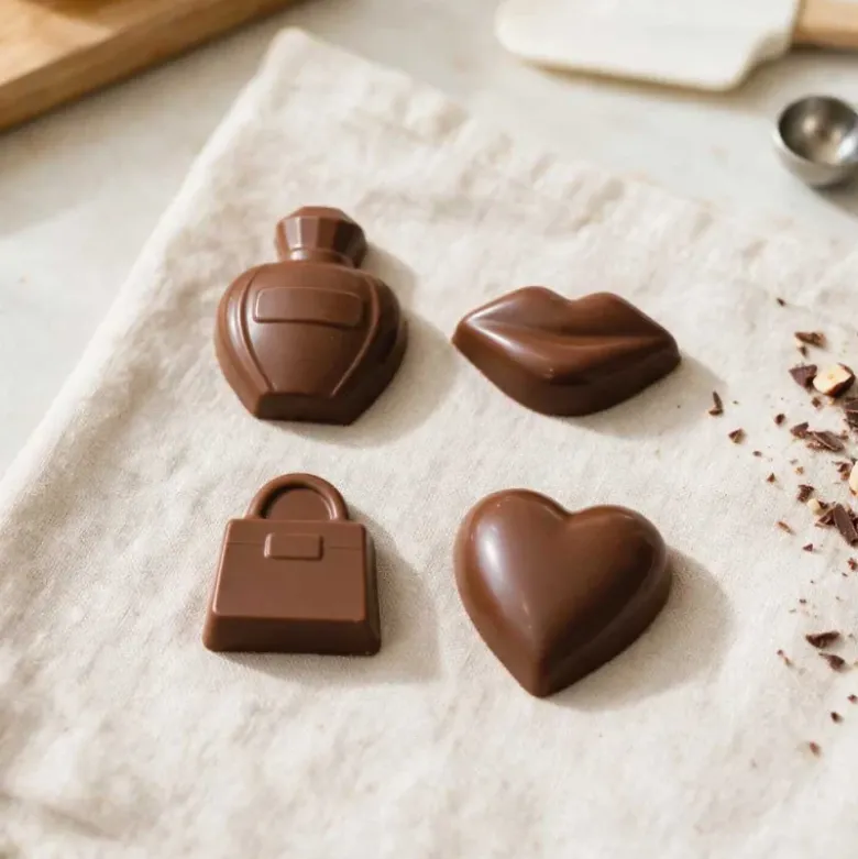 Moule Chocolat fritures sujets assortis