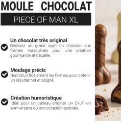 Moule chocolat Gode XL
