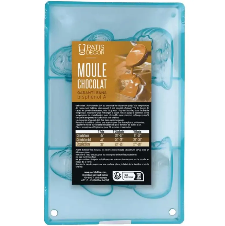 Moule chocolat grand Père Noël