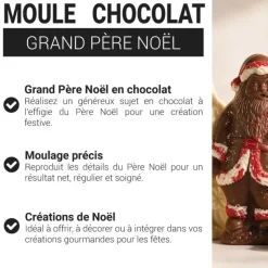 Moule chocolat grand Père Noël