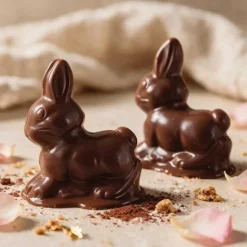 Moule chocolat lapin assis