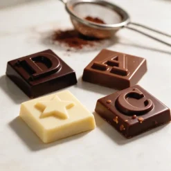 Moule chocolat Napolitains Alphabet