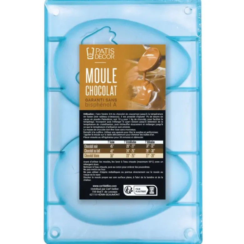 Moule chocolat oeuf poussin