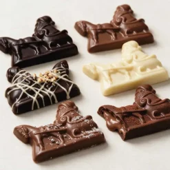 Moule chocolat Père Noël traineau