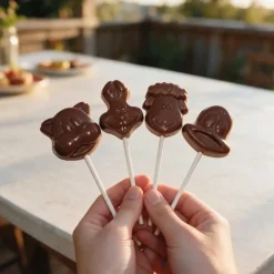 Moule Chocolat Sucettes Animaux de la Ferme