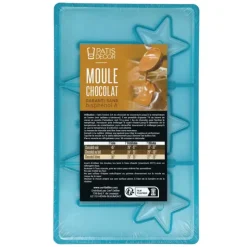 Moule Chocolat Sucettes Etoiles Smiley