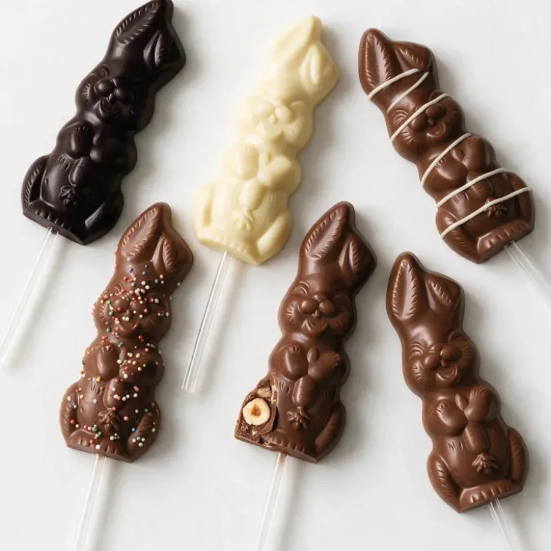 Moule Chocolat Sucettes Lapin